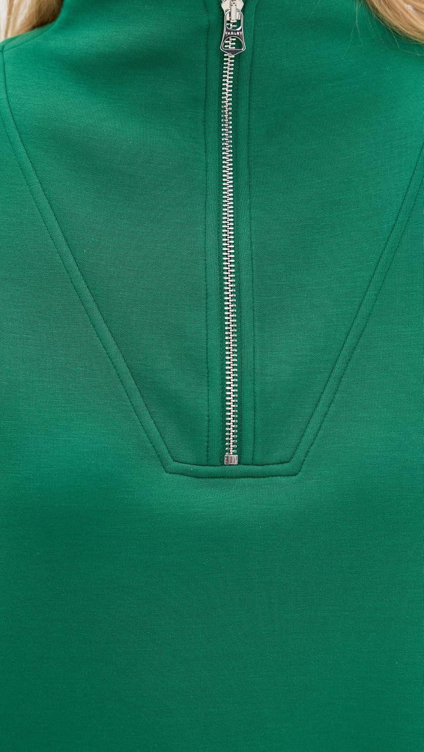 image:imageVarley Womens Hawley Half Zip SweaterVerdant Green