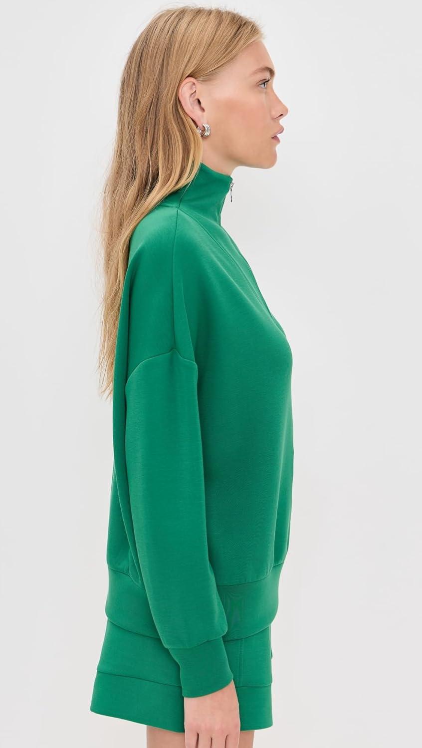 image:imageVarley Womens Hawley Half Zip SweaterVerdant Green