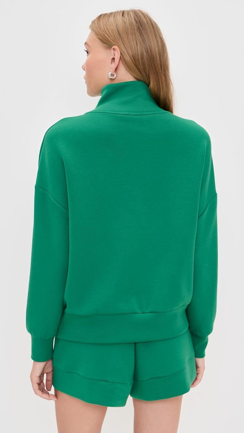 image:imageVarley Womens Hawley Half Zip SweaterVerdant Green