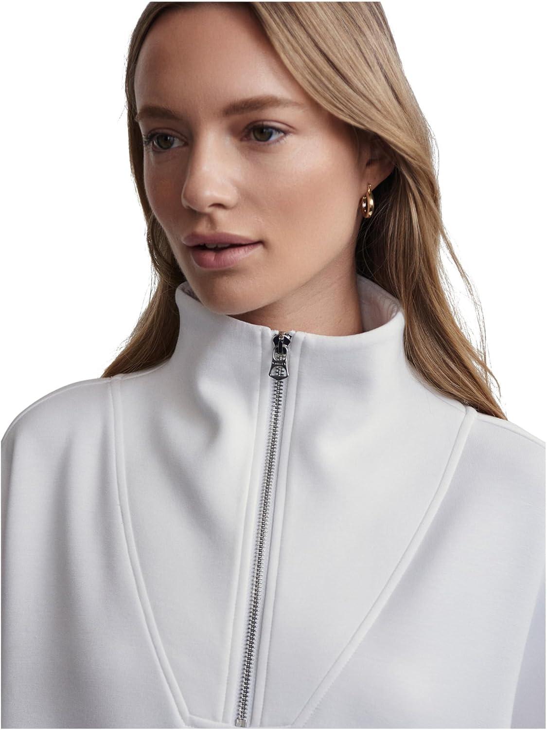 image:imageVarley Womens Hawley Half Zip SweaterWhite