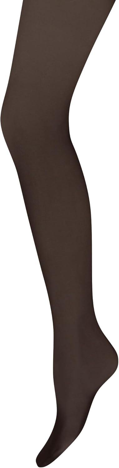 image:imageWolford Individual 10 Control Top Tights For Women Sheer Support Pantyhose Waist Sculpting Cotton Gusset Soft WaistbandBlack