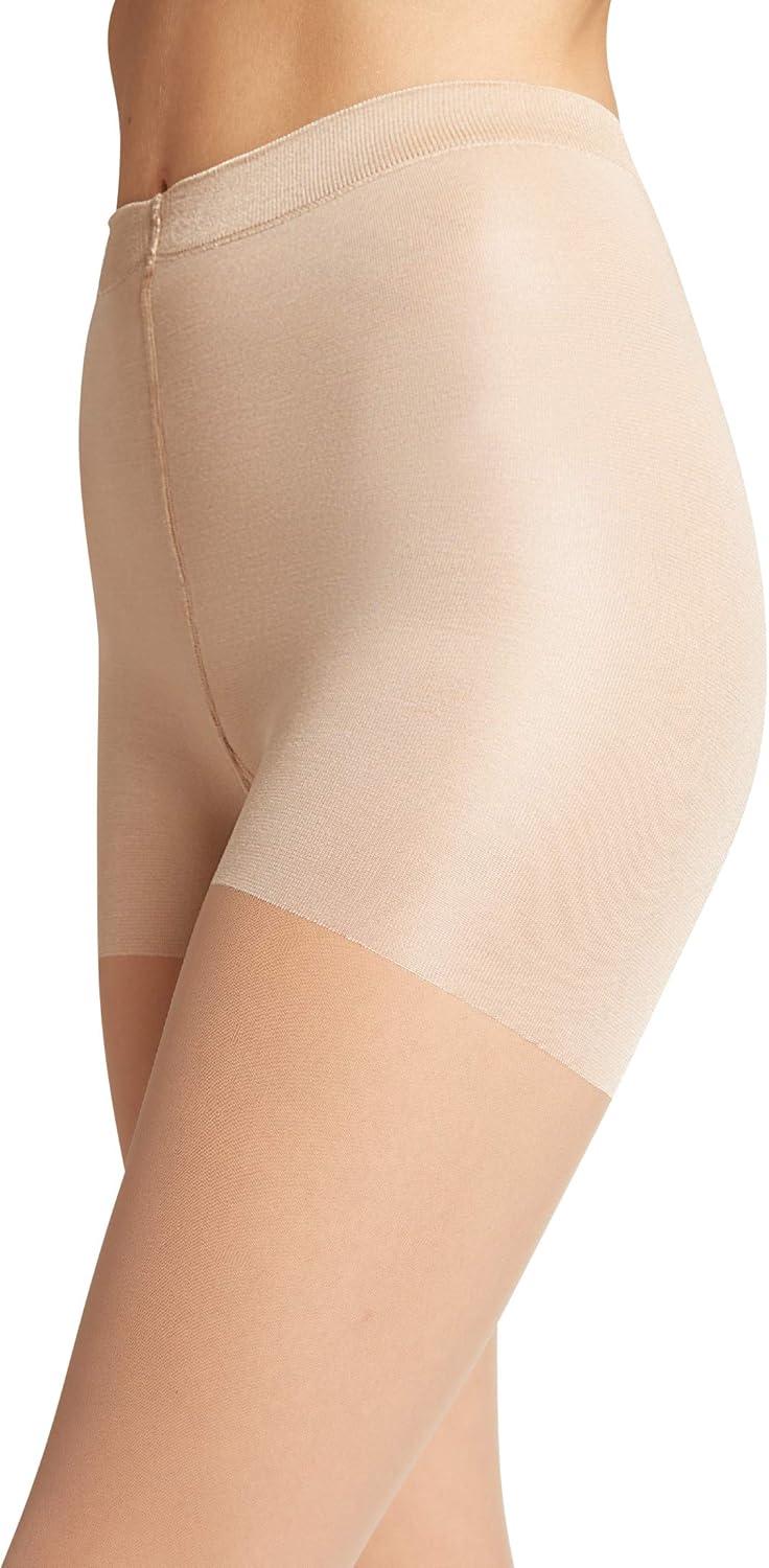 image:imageWolford Individual 10 Control Top Tights For Women Sheer Support Pantyhose Waist Sculpting Cotton Gusset Soft WaistbandCosmetic