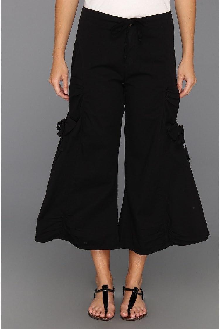 image:imageXCVI Womens Cargo Gaucho CropBlack