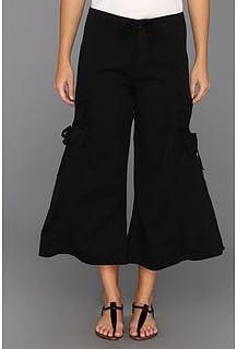 image:imageXCVI Womens Cargo Gaucho CropBlack