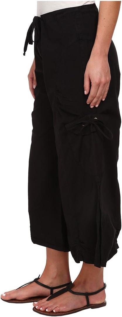 image:imageXCVI Womens Cargo Gaucho CropBlack