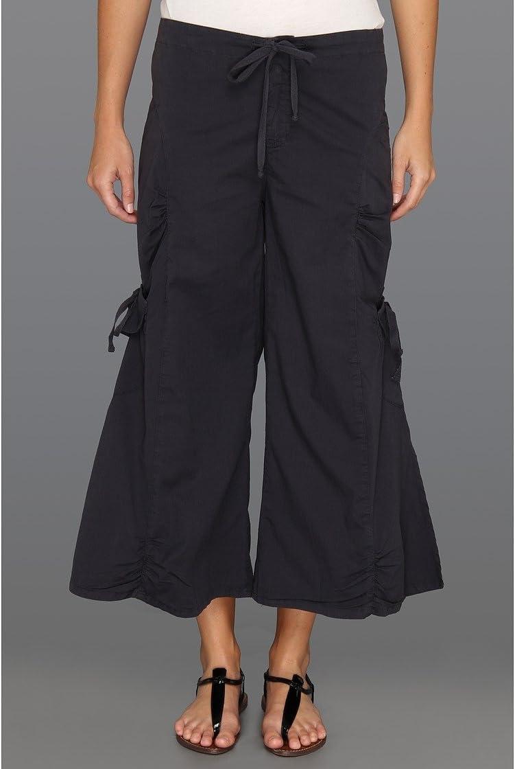image:imageXCVI Womens Cargo Gaucho CropCharcoal