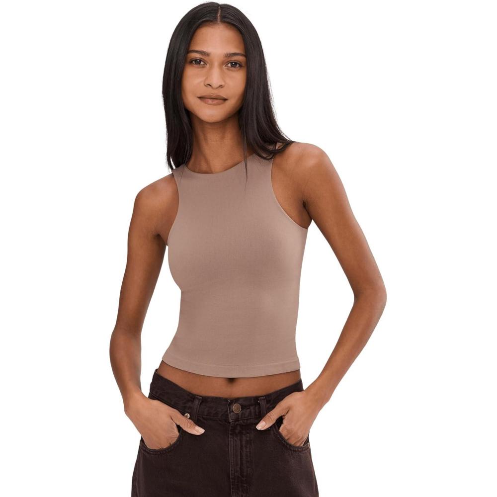 image:imageFree People Womens Clean Lines Cami Strawberry Roan LargeXLarge
