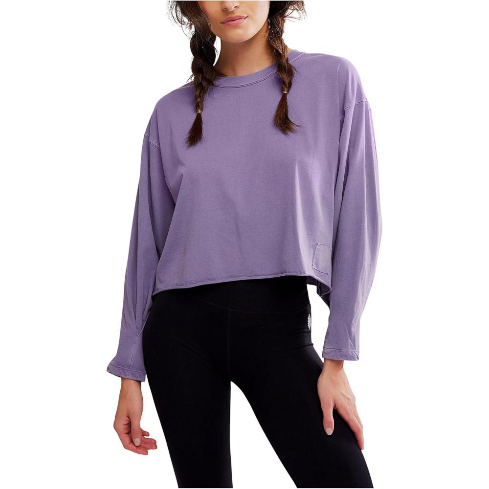 image:imageFree People Womens Inspire Layer SweatshirtGraphite