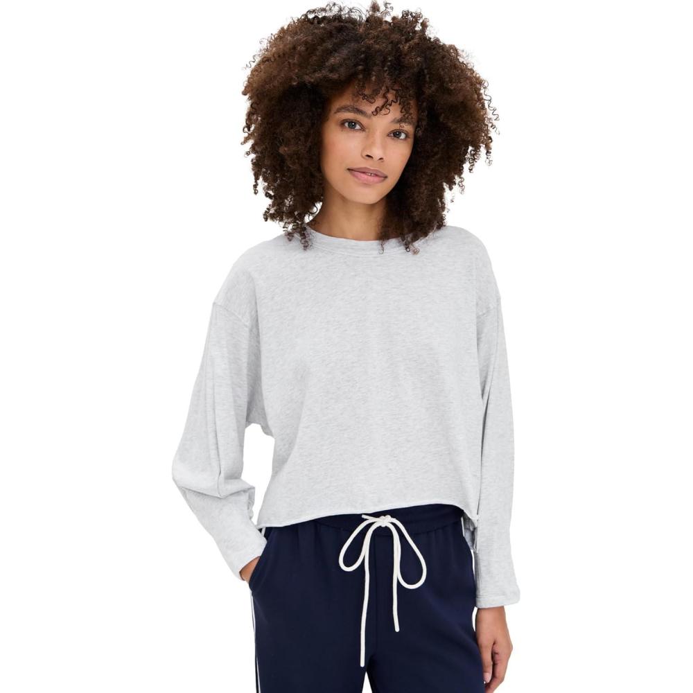 image:imageFree People Womens Inspire Layer SweatshirtHeather Grey