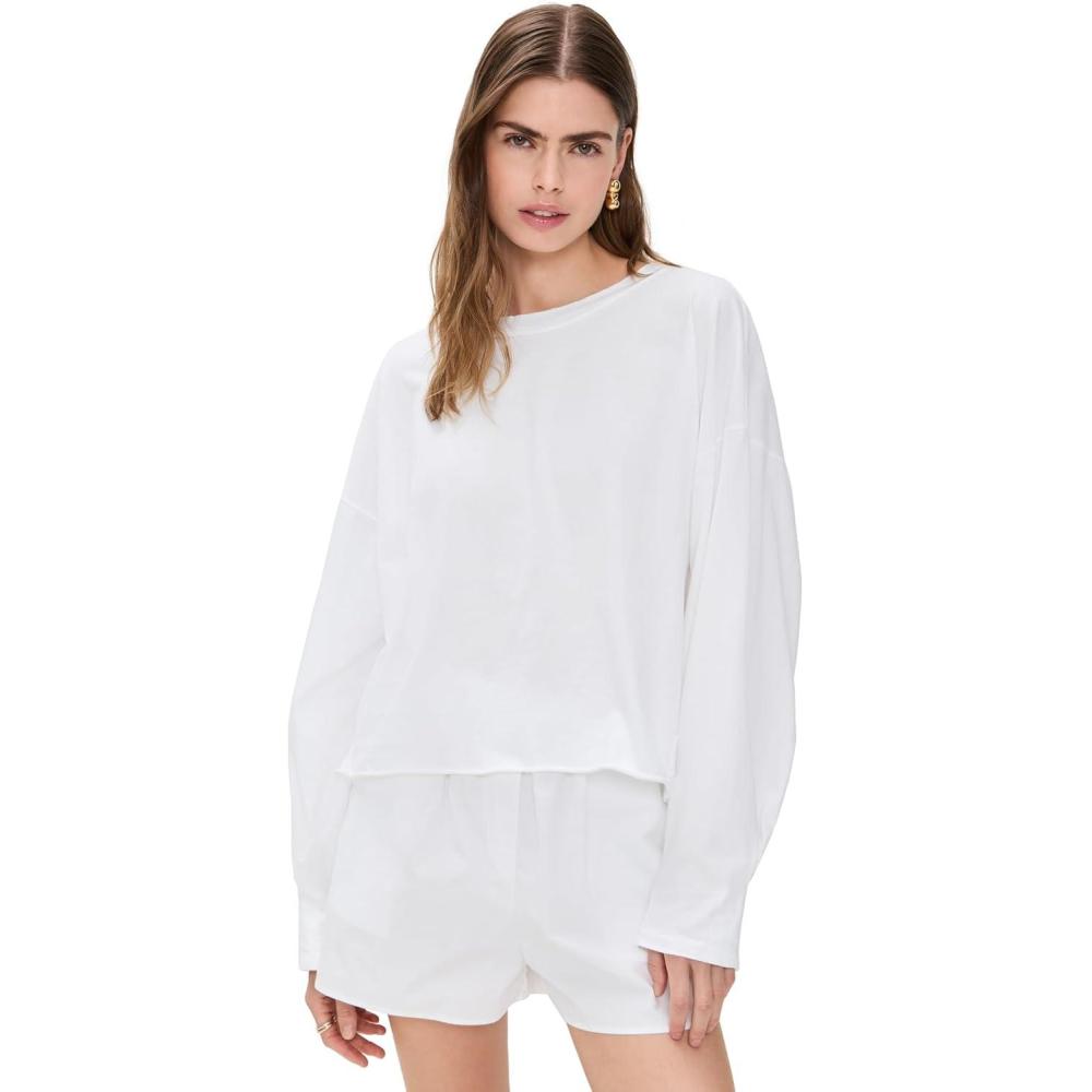 image:imageFree People Womens Inspire Layer SweatshirtWhite