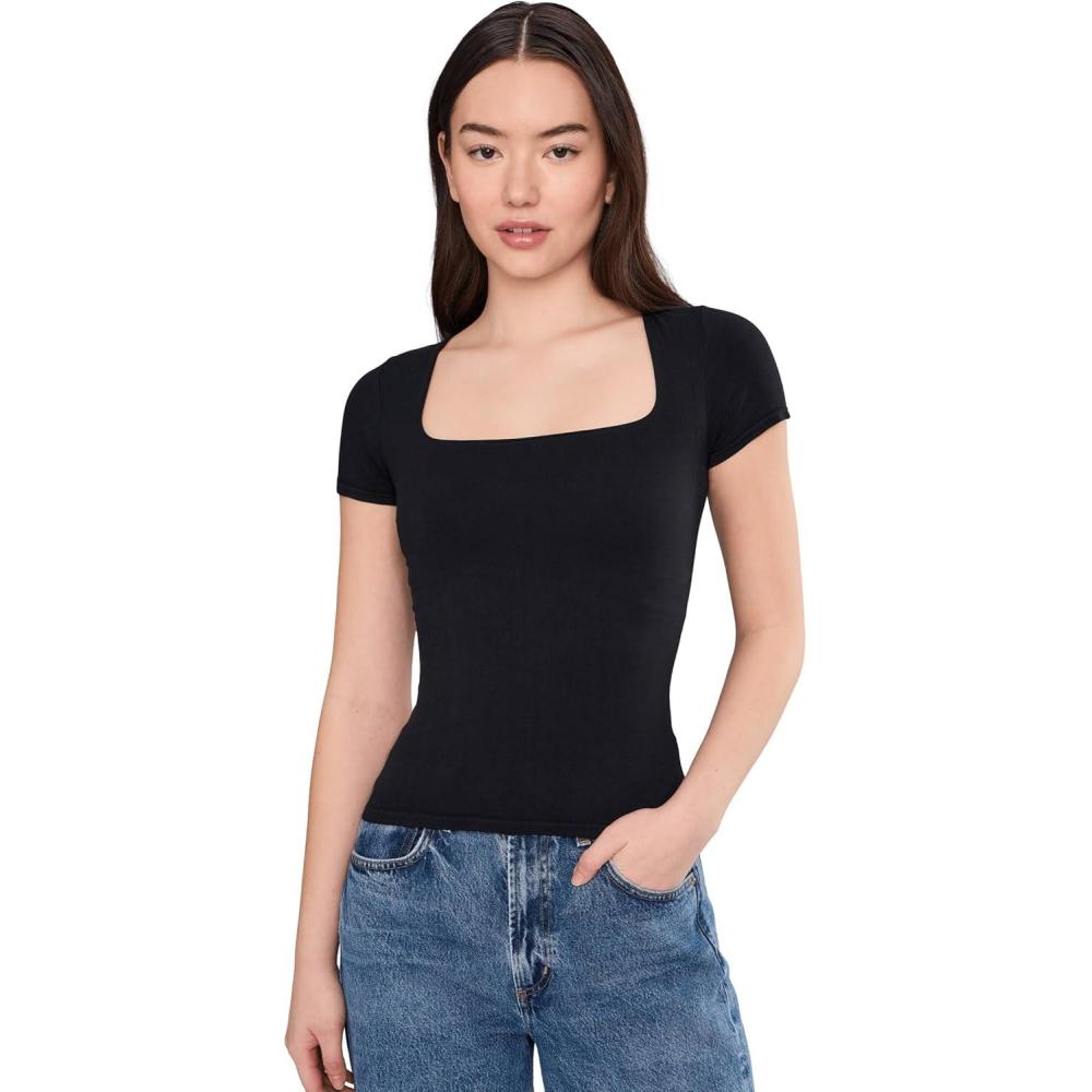 image:imageFree People Womens Sunfade Clean Lines BabyBlack