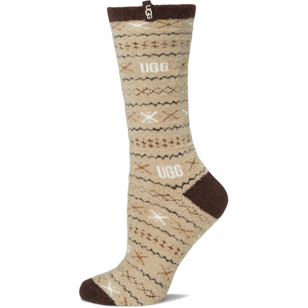 image:imageUGG Womens Leslie Graphic Crew SockCola Multi Uggisle