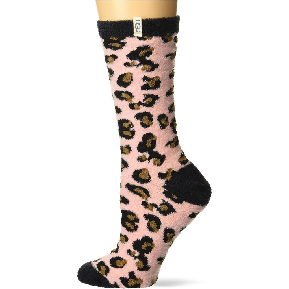 image:imageUGG Womens Leslie Graphic Crew SockSoft Kiss Leopard