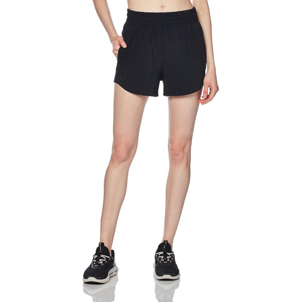 image:imageUnder Armour Womens Flex Woven 3 Inch ShortsBlack