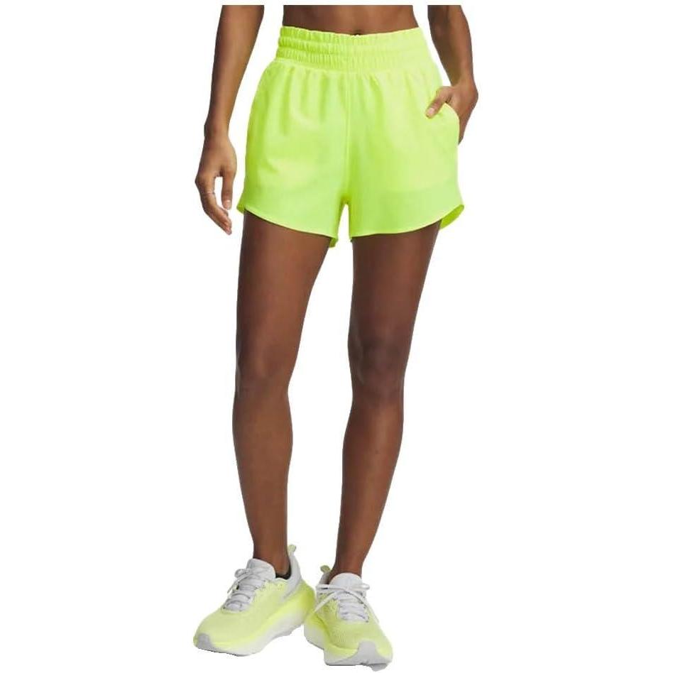 image:imageUnder Armour Womens Flex Woven 3 Inch ShortsHigh Vis YellowHigh Vis Yellow