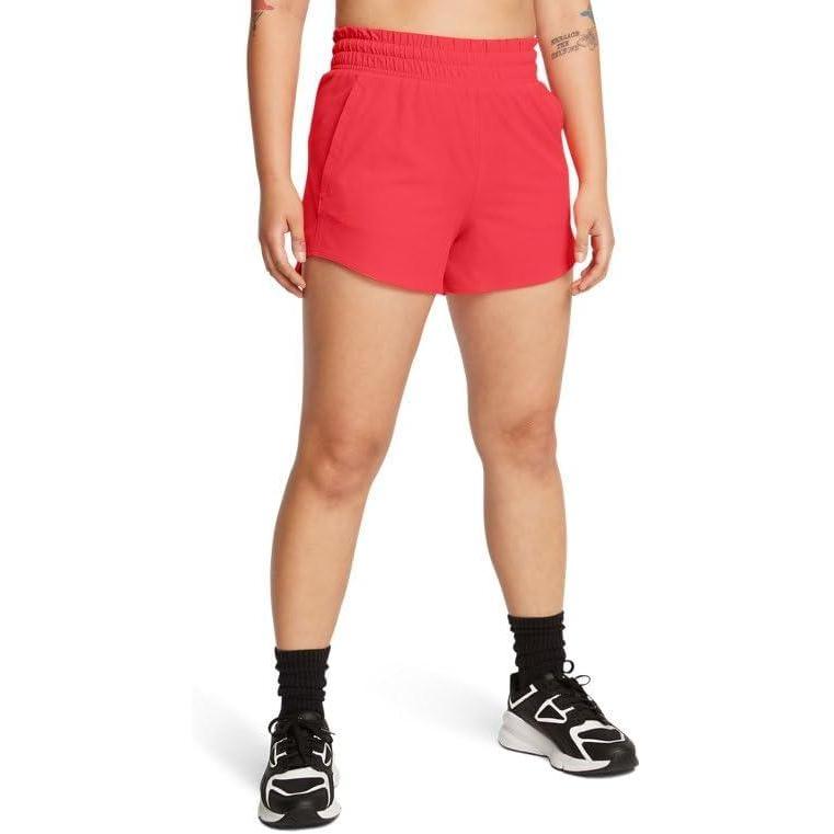 image:imageUnder Armour Womens Flex Woven 3 Inch ShortsRacer RedRacer Red