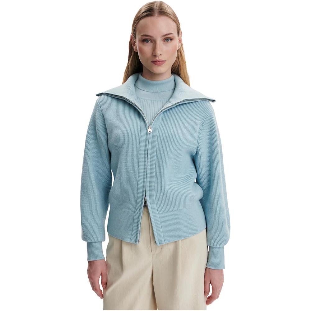 image:imageVarley Womens Enrico Knit JacketWinter Sky