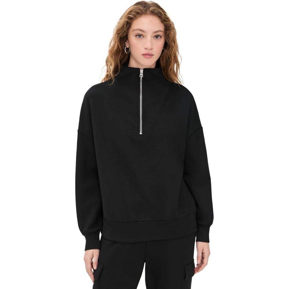 image:imageVarley Womens Hawley Half Zip SweaterBlack