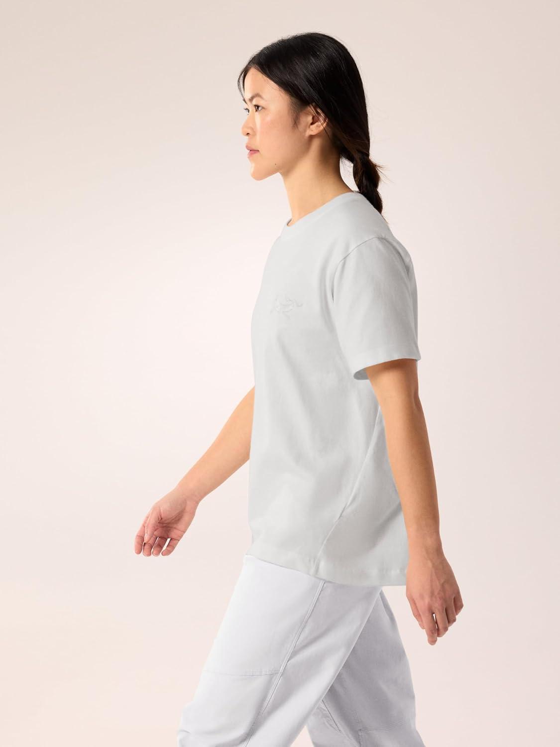image:imageArcteryx Kragg Cotton Little Bird Crew SS Womens Short Sleeve Cotton Climbing TeeWhite LightWhite