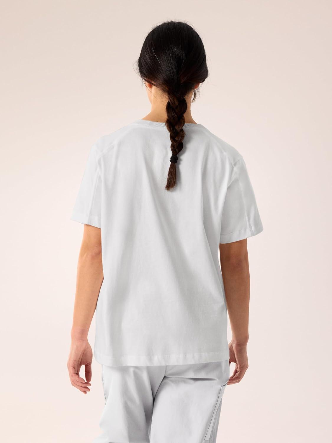 image:imageArcteryx Kragg Cotton Little Bird Crew SS Womens Short Sleeve Cotton Climbing TeeWhite LightWhite