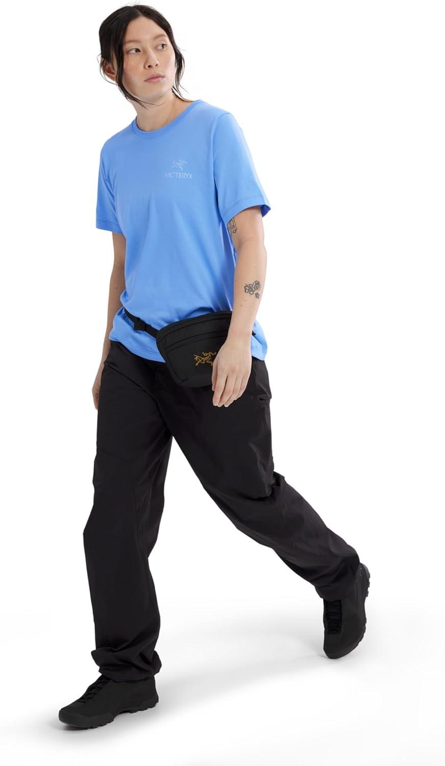 image:imageArcteryx Kragg SL Cotton Emblem Crew SS Womens Soft Cotton Climbing Tee with a Chest GraphicGlacial