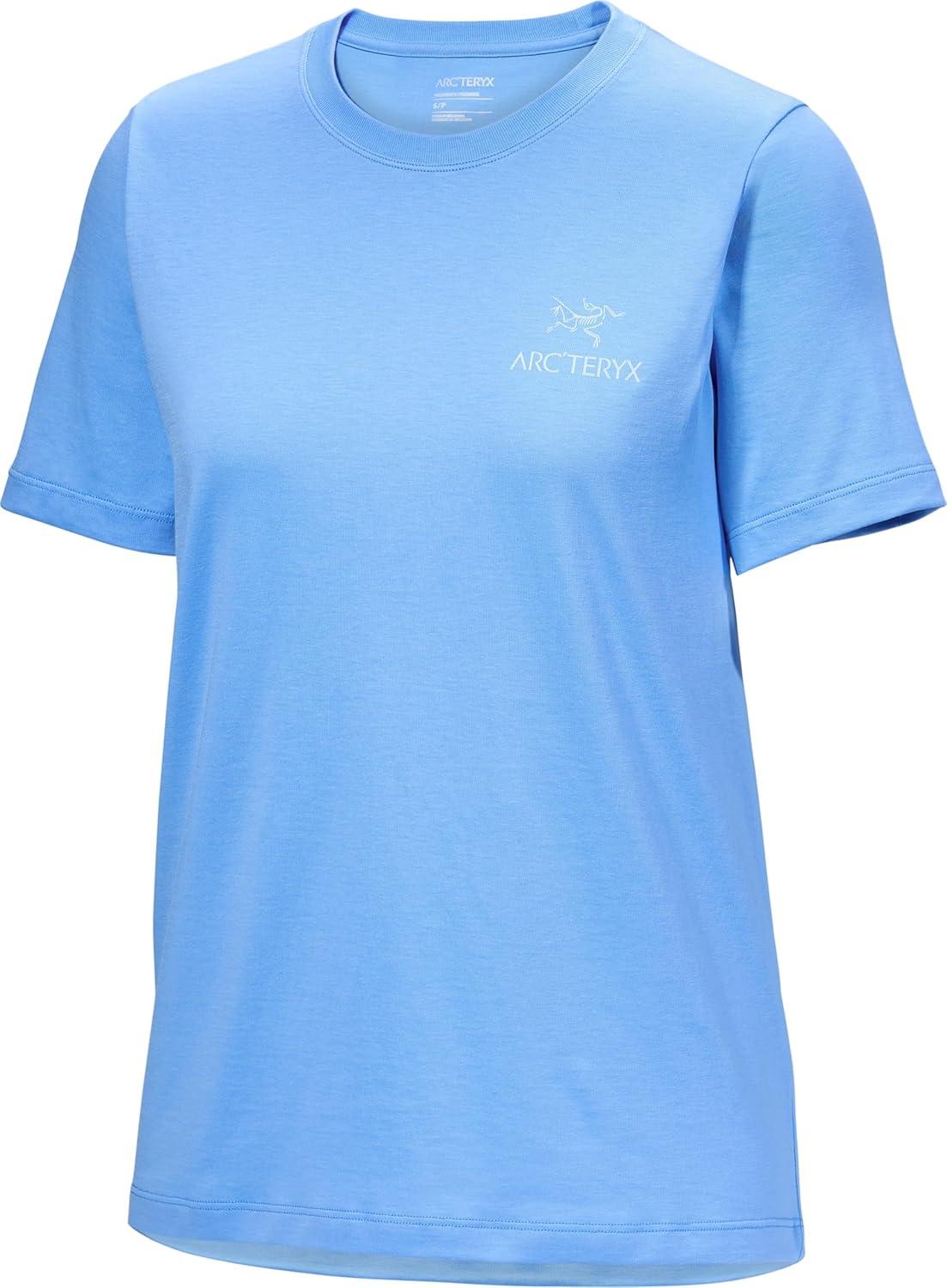 image:imageArcteryx Kragg SL Cotton Emblem Crew SS Womens Soft Cotton Climbing Tee with a Chest GraphicGlacial