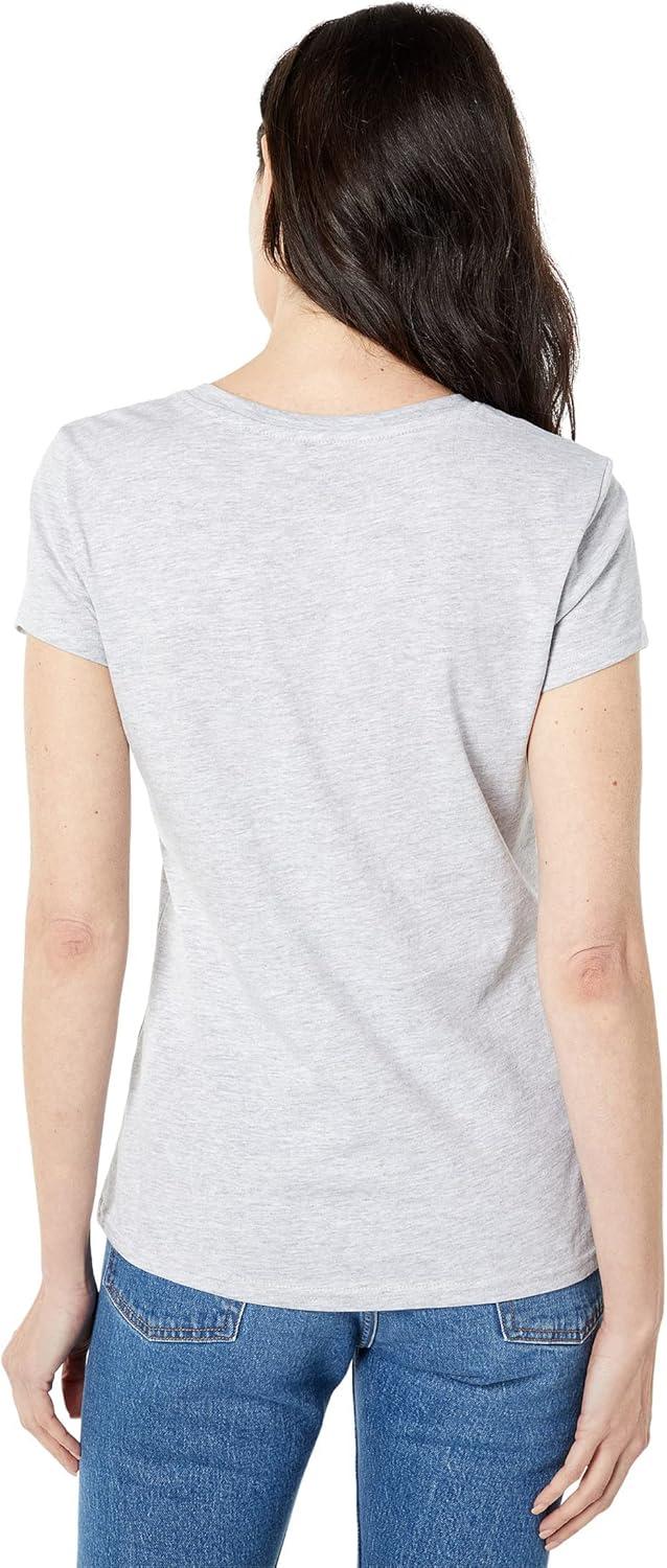 image:imageCrew Neck TShirt with USPA LogoLight Heather Grey