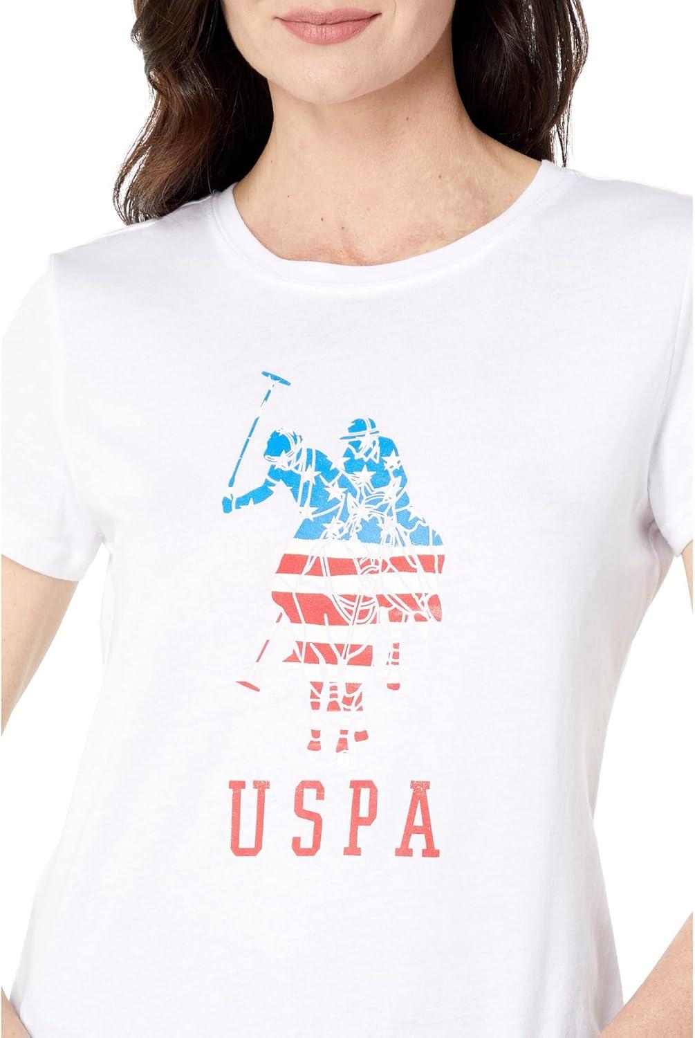 image:imageCrew Neck TShirt with USPA LogoOptic White
