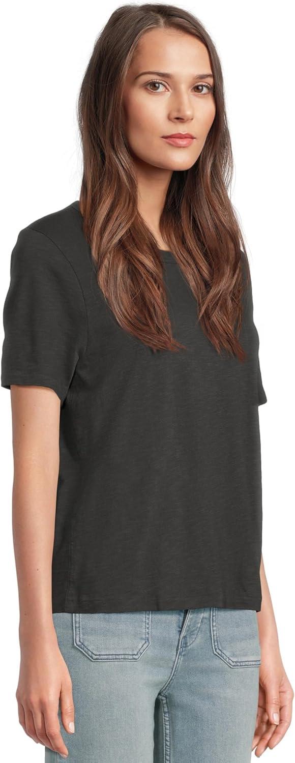 image:imageFaherty Womens Sunwashed Essential TeeWashed Black