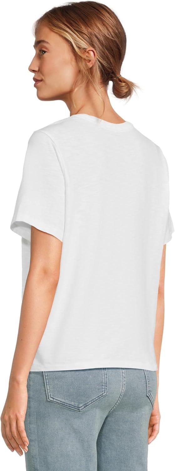 image:imageFaherty Womens Sunwashed Essential TeeWhite