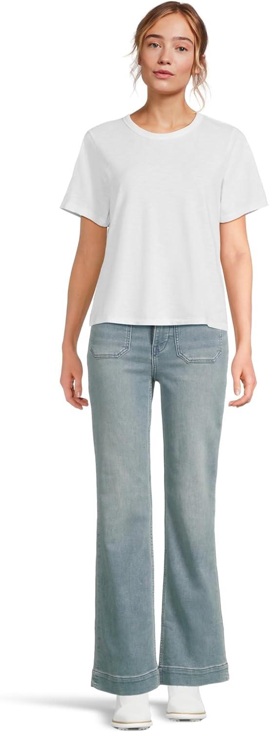 image:imageFaherty Womens Sunwashed Essential TeeWhite