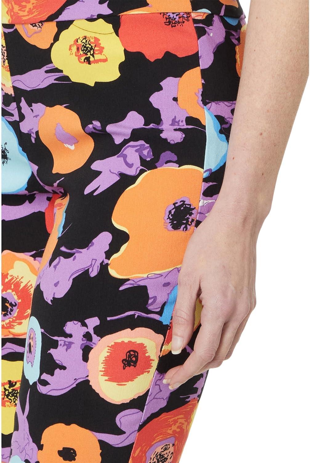 image:imageKrazy Larry Womens Pull on AnkleBlack Floral