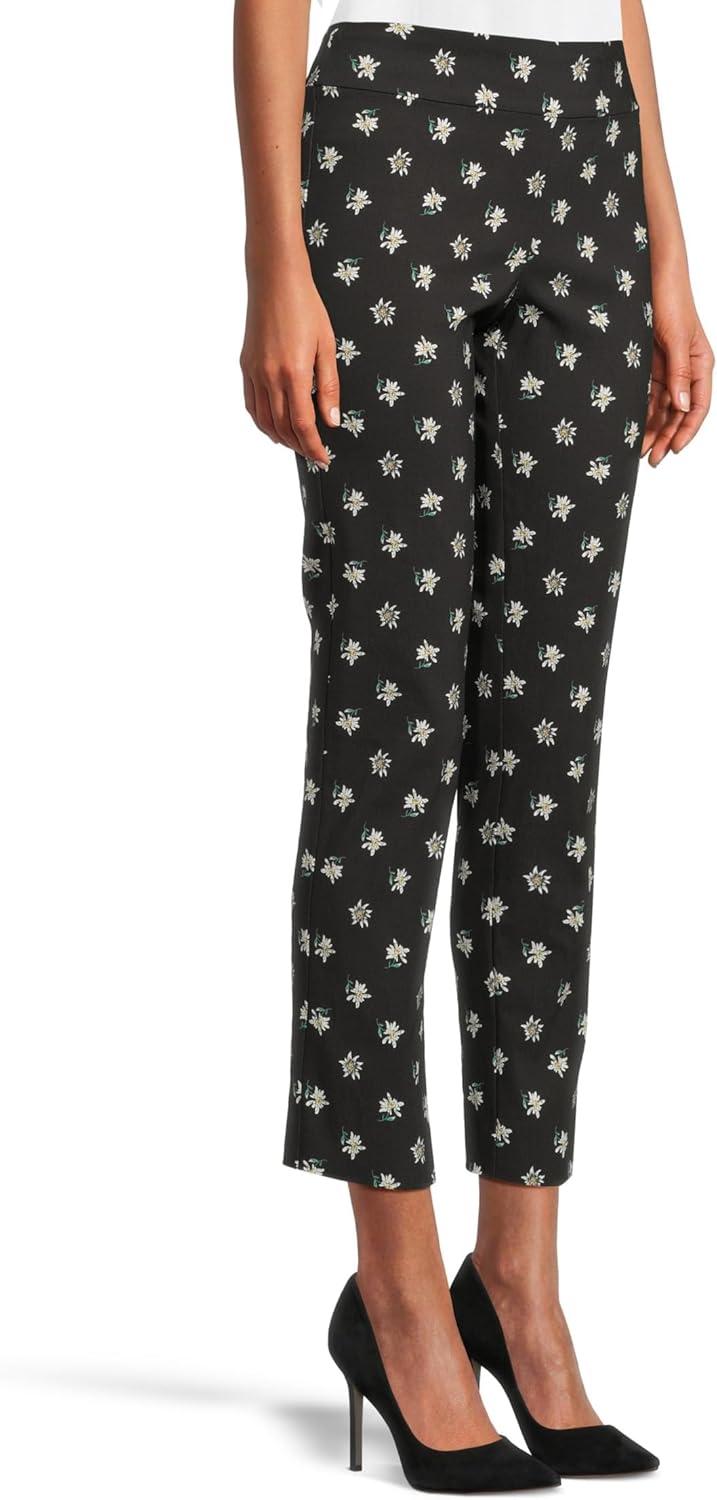 image:imageKrazy Larry Womens Pull on AnkleBlack Mini Flowers