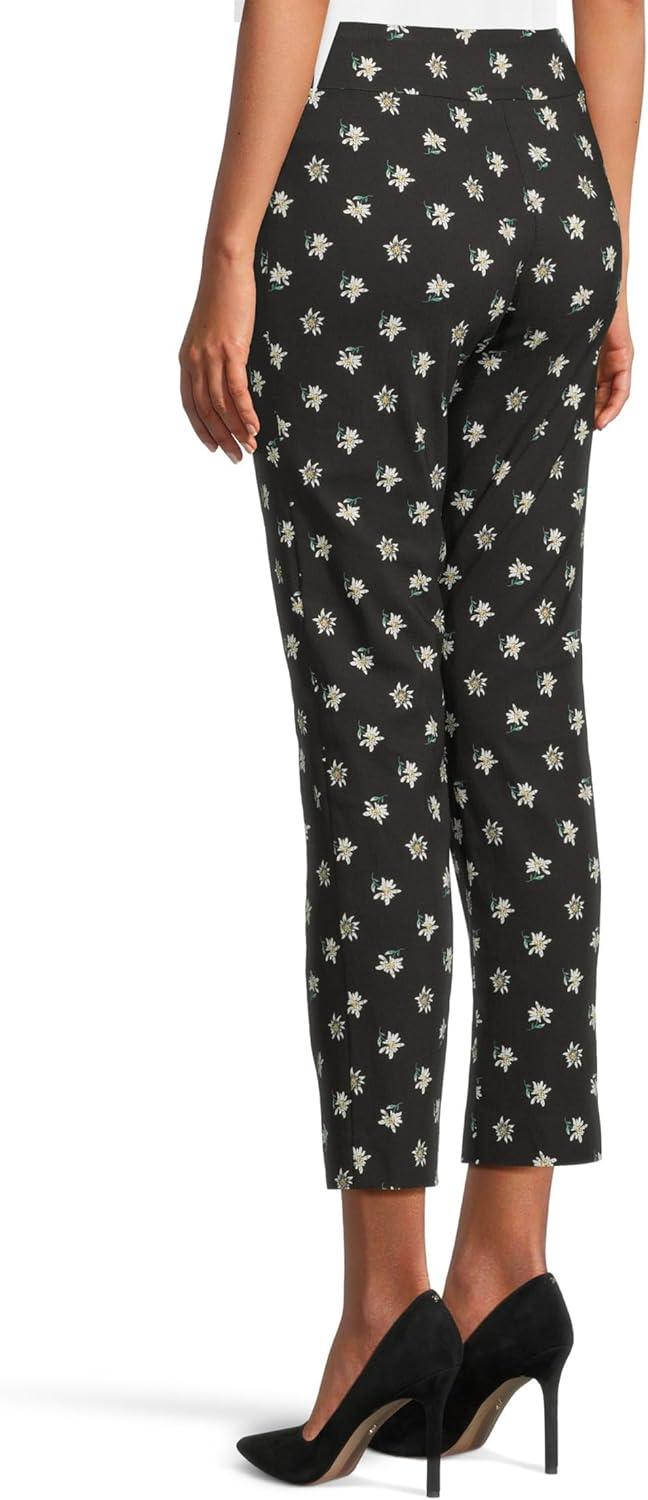 image:imageKrazy Larry Womens Pull on AnkleBlack Mini Flowers