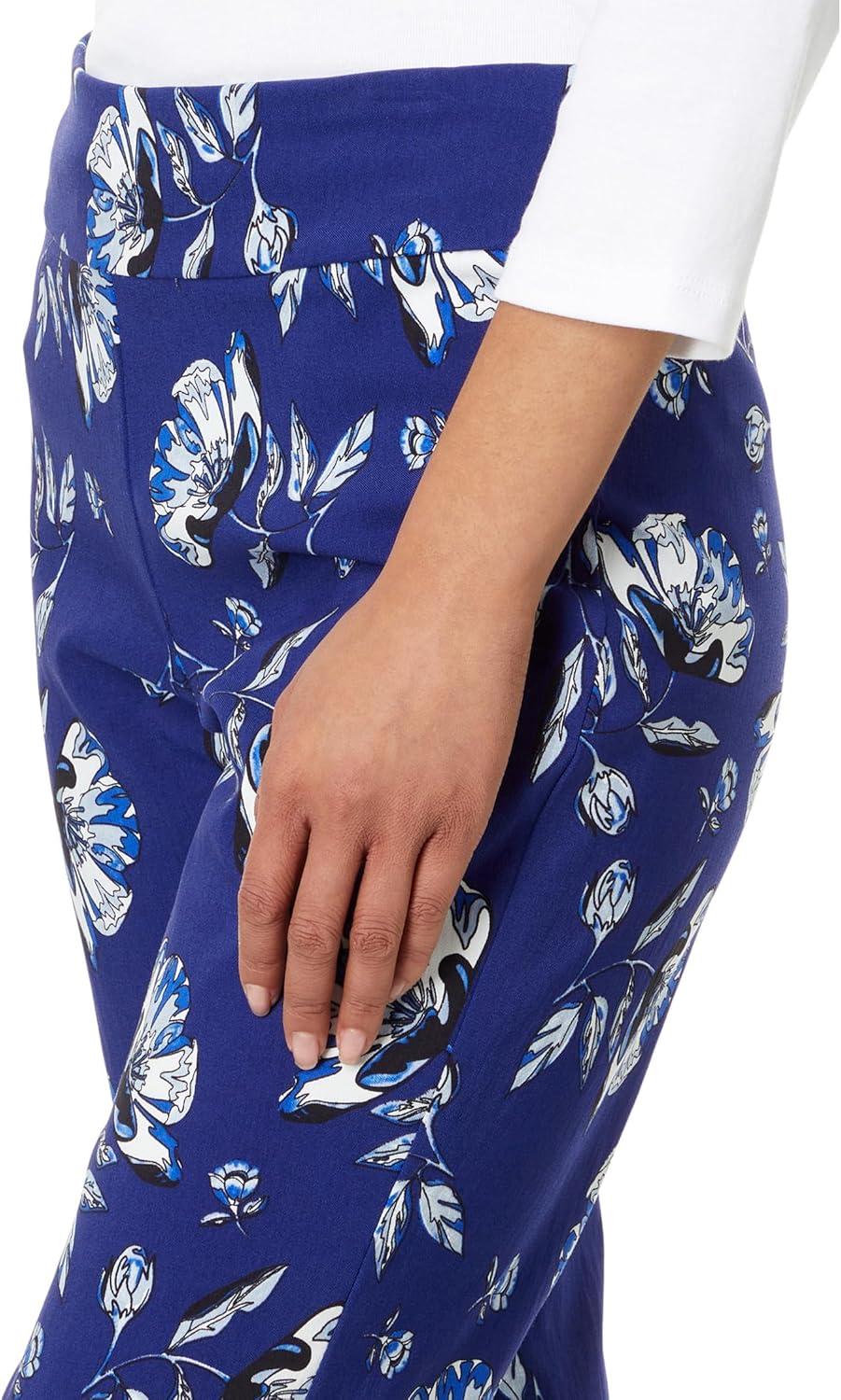image:imageKrazy Larry Womens Pull on AnkleBlue Flower