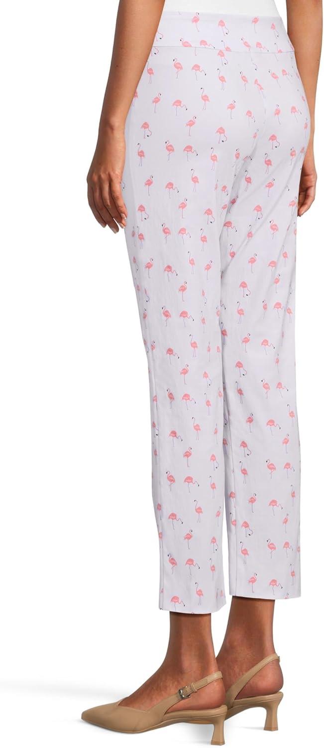 image:imageKrazy Larry Womens Pull on AnkleWhitePink