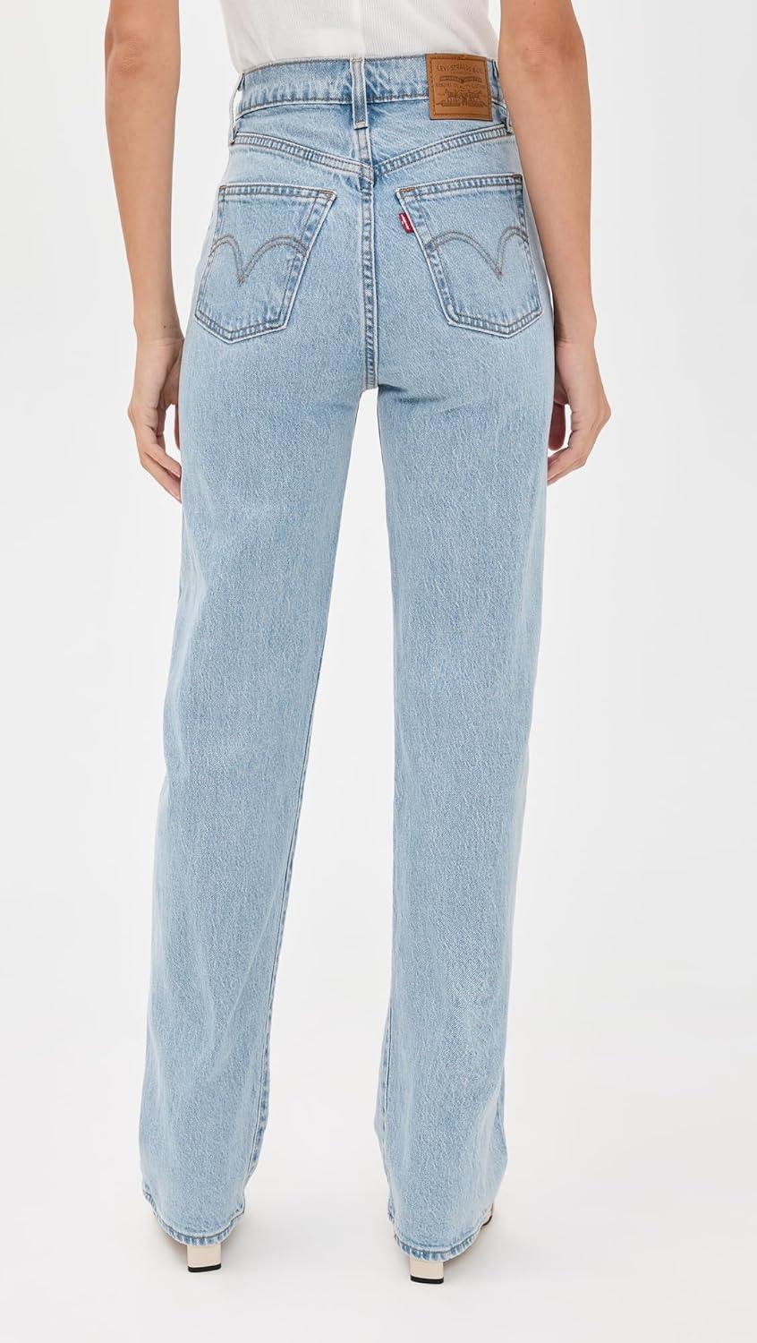 image:imageLevis Womens Ribcage Full Length JeansBlasted Stone Clean Psk
