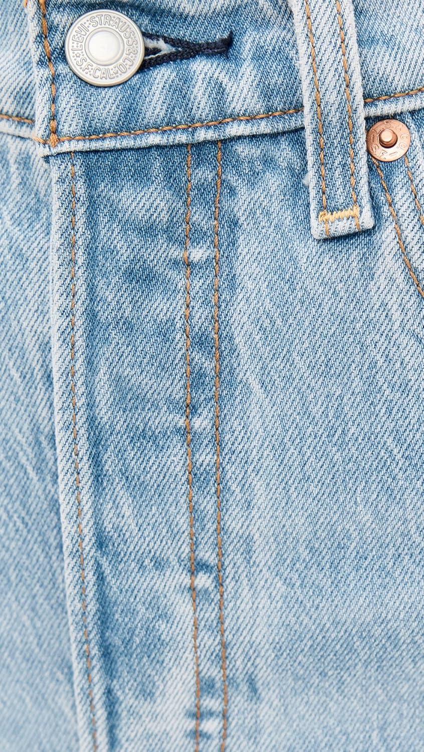 image:imageLevis Womens Ribcage Full Length JeansBlasted Stone Clean Psk