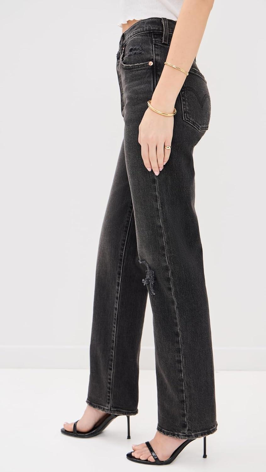 image:imageLevis Womens Ribcage Full Length JeansBroken Sunset