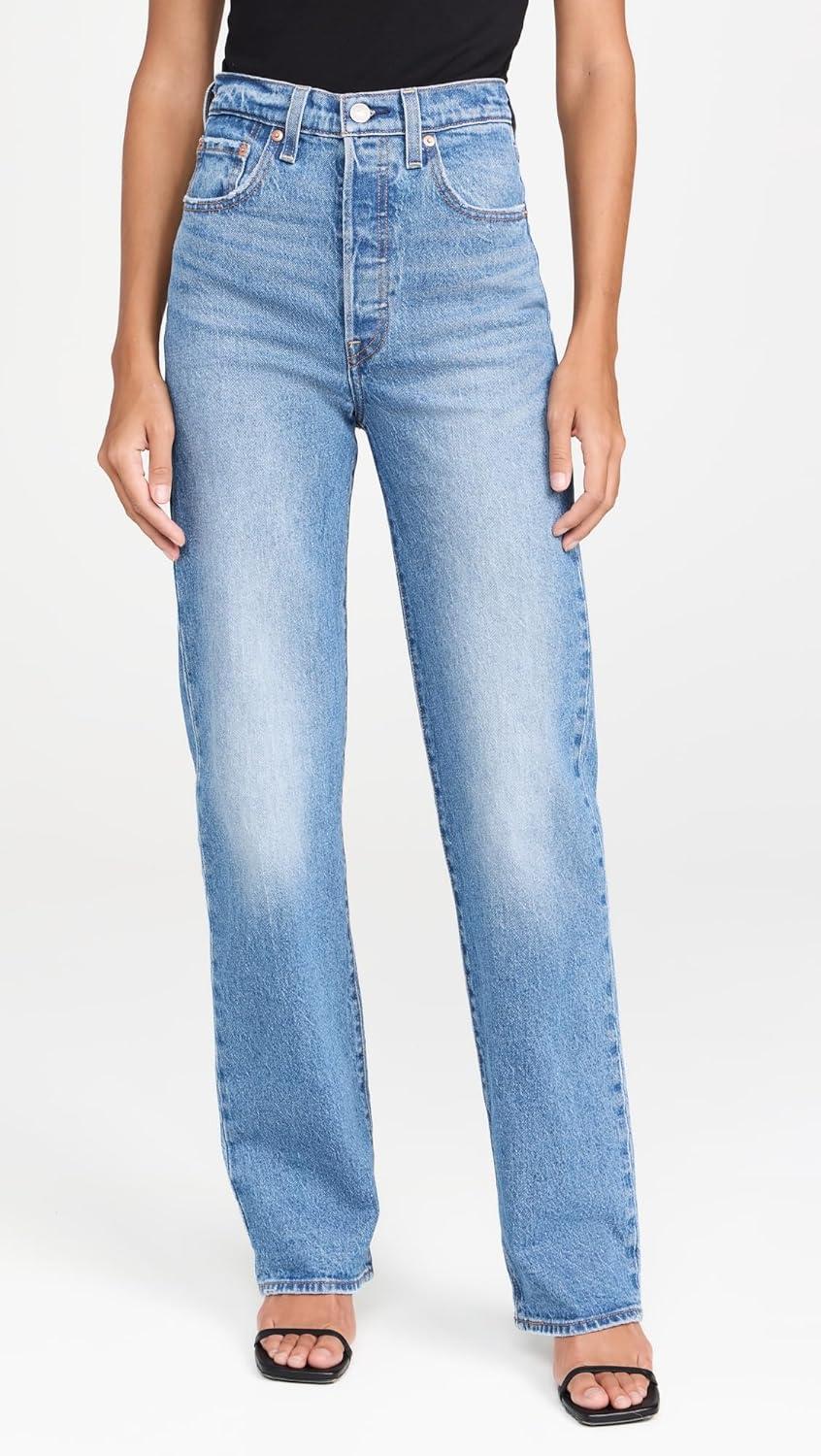 image:imageLevis Womens Ribcage Full Length JeansDance Around