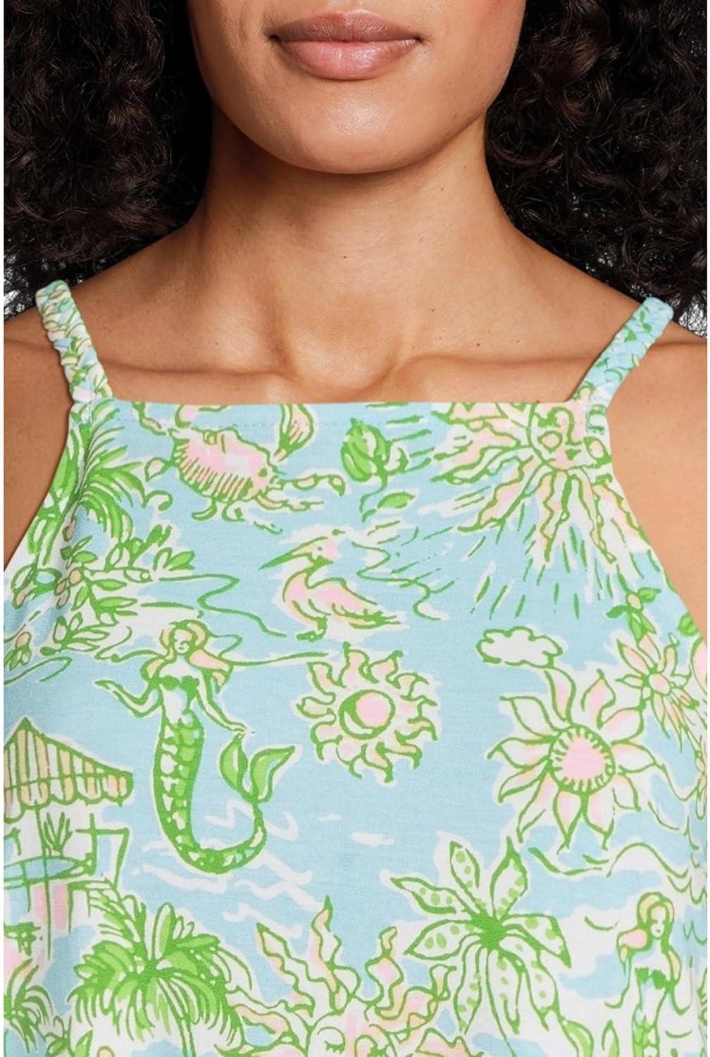 image:imageLilly Pulitzer Womens Kyleigh Maxi DressFresh Water Blue Sunbathers Bliss