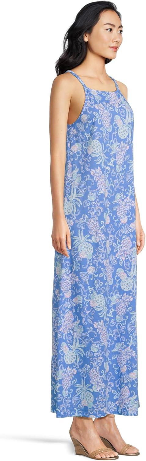 image:imageLilly Pulitzer Womens Kyleigh Maxi DressSunwashed Blue Citrus Crush