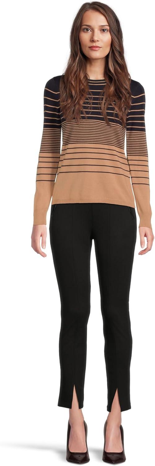 image:imageLiverpool Womens HighRise Pullon Legging WSlit HemBlack