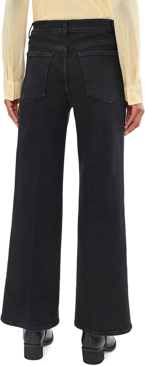 image:imageMadewell Womens The WideLeg Jean in Black FrostBlack Frost
