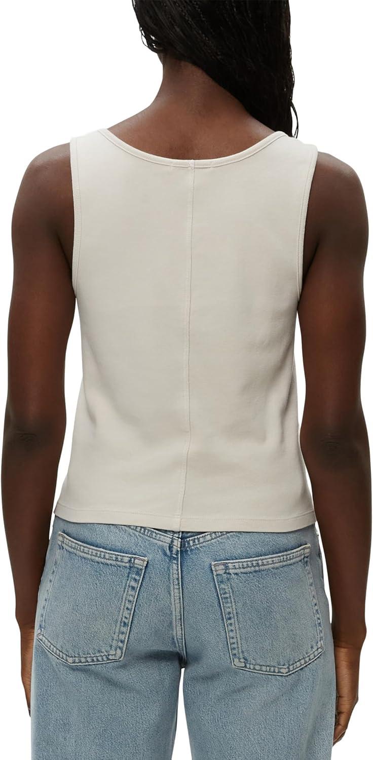 image:imageMichael Stars Womens Sloan VNeck TankCement