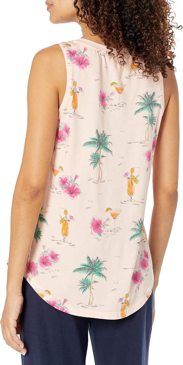 image:imagePJ Salvage Womens Loungewear Playful Prints TankPink Dream