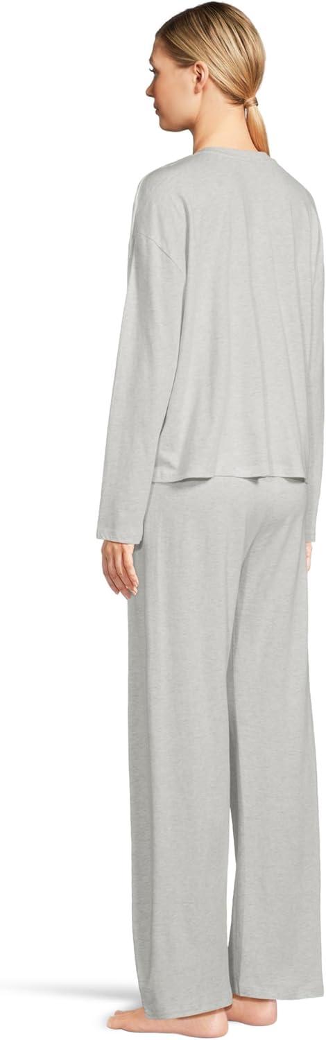 image:imagePJ Salvage womens Cotton Modal Jersey Softee Pajama SetHeather Cloud