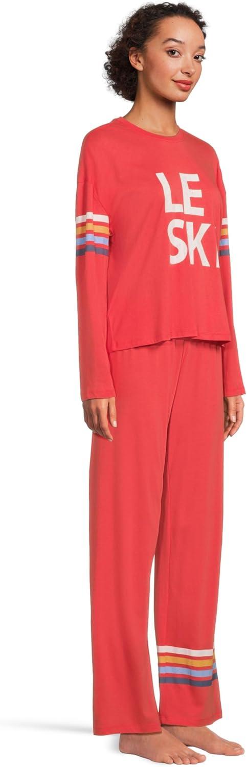 image:imagePJ Salvage womens Cotton Modal Jersey Softee Pajama SetScarlet Le Ski