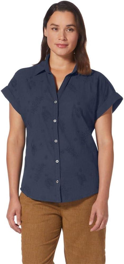 image:imageRoyal Robbins Womens Oasis Short SleeveNavy