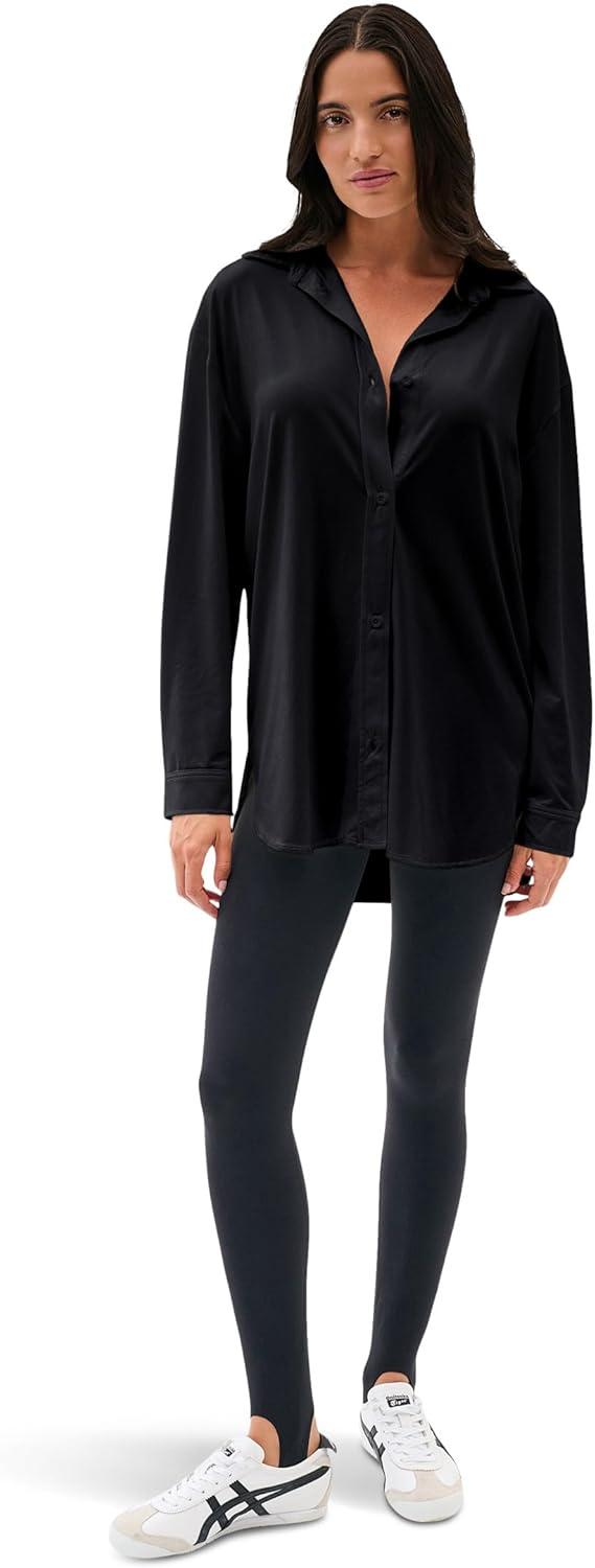 image:imageSPLITS59 Womens Kate Airweight Lite Button DownBlack